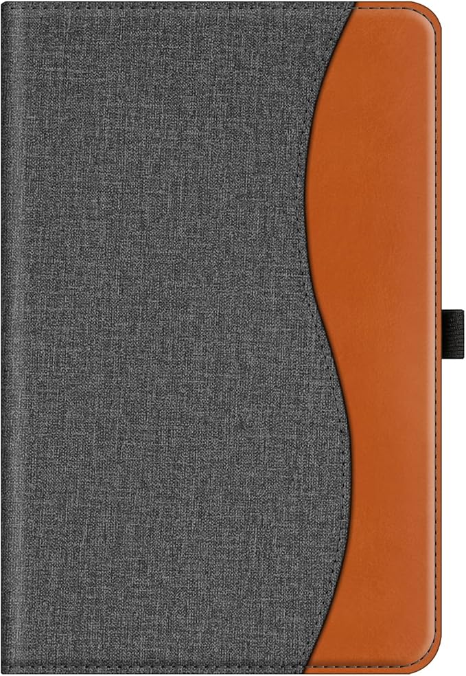 Fintie Case for Samsung Galaxy Tab S10 Lite/ S10 FE/ S9 FE 5G 10.9 Inch/Tab S9 11 Inch with S Pen Holder, Multi-Angle Viewing Protective Cover with Pocket, Auto Sleep/Wake, Denim Gray