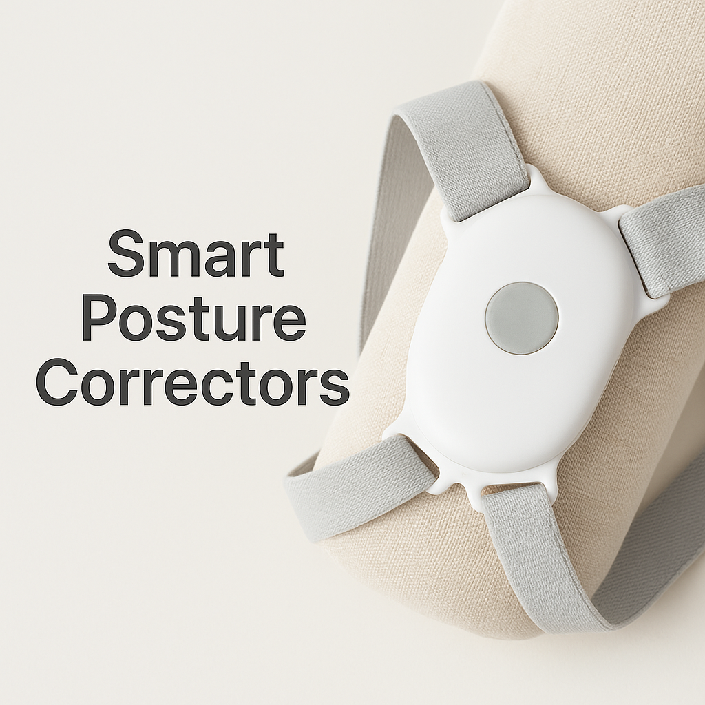 Wearable smart posture corrector with back support