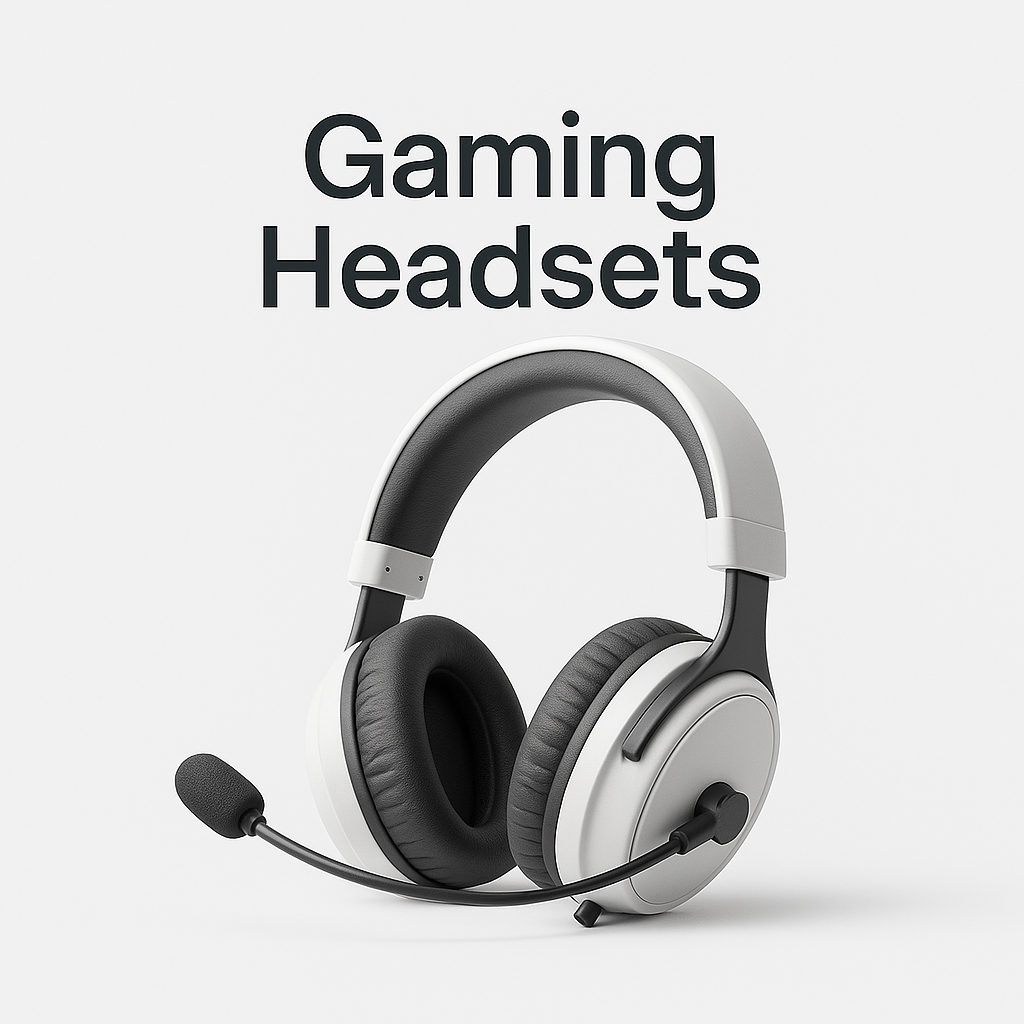 RGB surround sound gaming headset with microphone