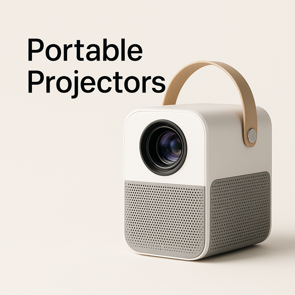 Mini portable projector for home and travel entertainment