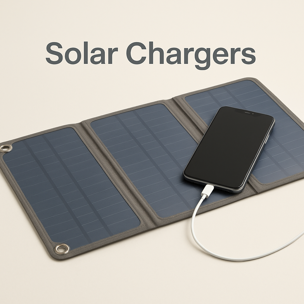 Eco-friendly foldable solar charger for outdoor use