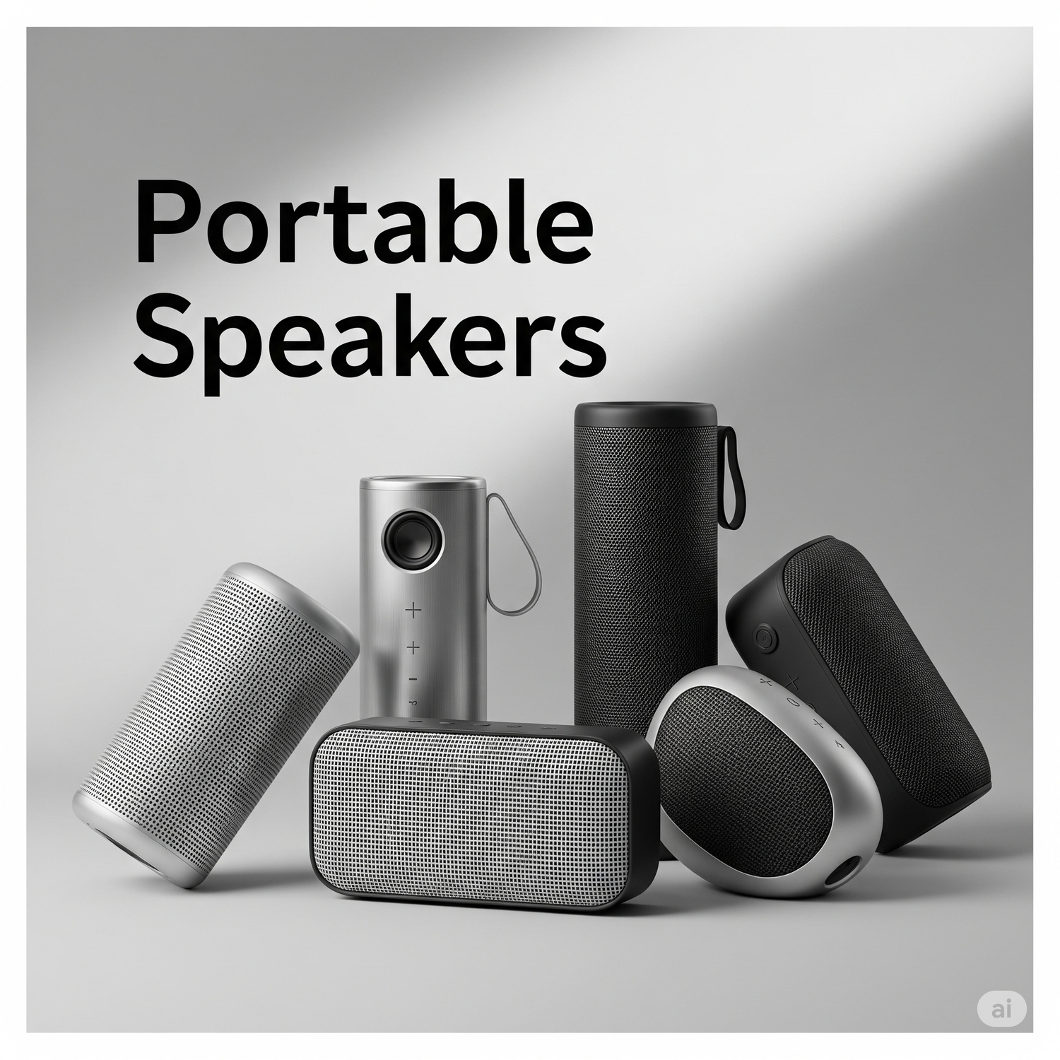 Waterproof portable Bluetooth speaker for outdoor use