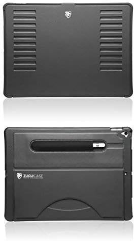 ZUGU CASE 2017/2015 iPad Pro 12.9 inch (Old Model) 1st & 2nd Gen Case Prodigy X, Very Protective But Thin, Convenient Magnetic Stand, Sleep/Wake Cover for Men & Women, Black