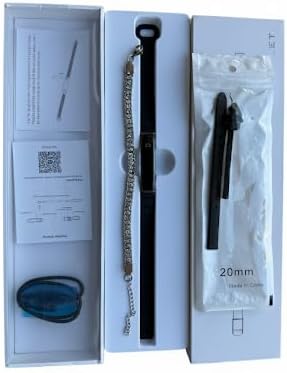 Efolen Smart Bracelet for Women,Ultralight Fitness Tracker Smart Wristband with Heart Rate/Blood Oxygen/Sleep Monitor/Pedometer,Slim Smartwatch for Android iPhone,Activity Tracker,2 Band,2 Band,Black