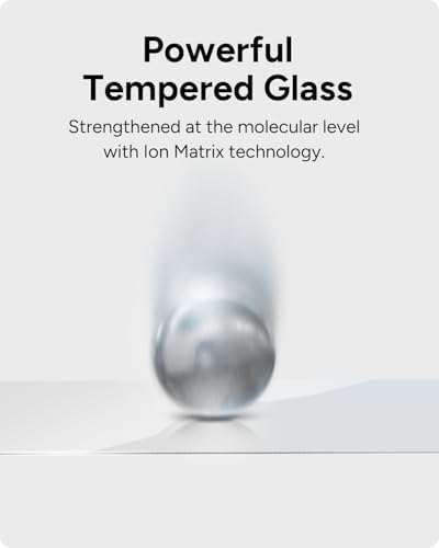 ZAGG Glass+ Samsung Galaxy A16 Screen Protector – Extreme Impact & Shatter Protection, Scratch-Resistant, Smudge-Resistant, Fingerprint Scanner Compatible, InvisibleShield, Easy Installation