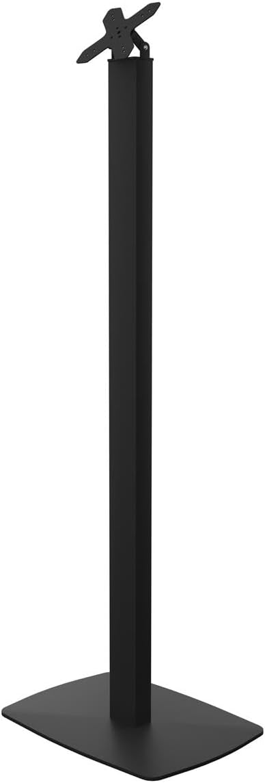 CTA Digital ADD-CHKB Premium Thin Profile Floor Stand with VESA Plate and Base (Black)