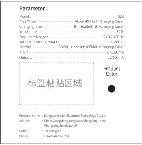 Wireless Earbuds, 2025 Bluetooth 5.3 Headphones HiFi Stereo Ear buds with ENC Noise Cancelling Mics, 40H Bluetooth Earbuds with Dual LED Display, IP7 Waterproof in Ear Earphones for Android iOS, White