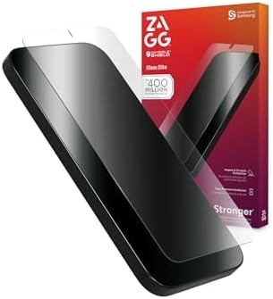 ZAGG Glass+ Samsung Galaxy A16 Screen Protector – Extreme Impact & Shatter Protection, Scratch-Resistant, Smudge-Resistant, Fingerprint Scanner Compatible, InvisibleShield, Easy Installation