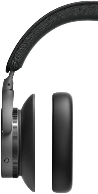 Bang & Olufsen Beoplay H95 Premium Comfortable Wireless Active Noise Cancelling (ANC) Over-Ear Headphones with Protective Carrying Case, RF, Bluetooth 5.1, Black