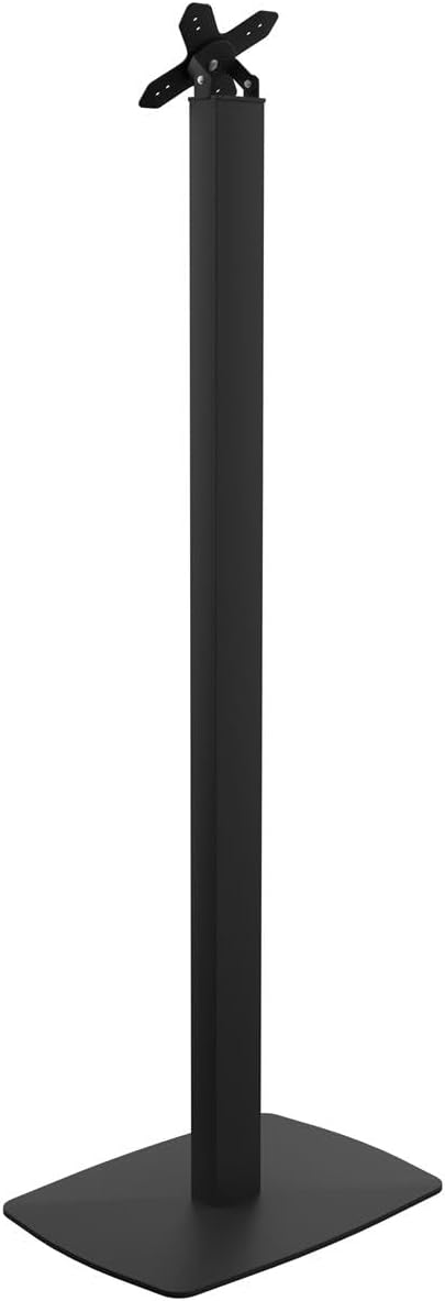 CTA Digital ADD-CHKB Premium Thin Profile Floor Stand with VESA Plate and Base (Black)
