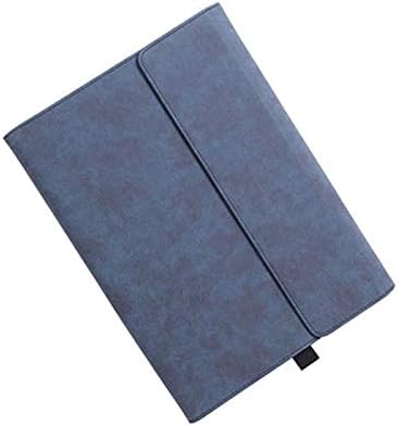 Protective Case for Microsoft Surface Pro 8 Tablet, 13-inch Case Compatible with Type Cover Keyboard, Business Cover with Pen Holder Accessories, Blue