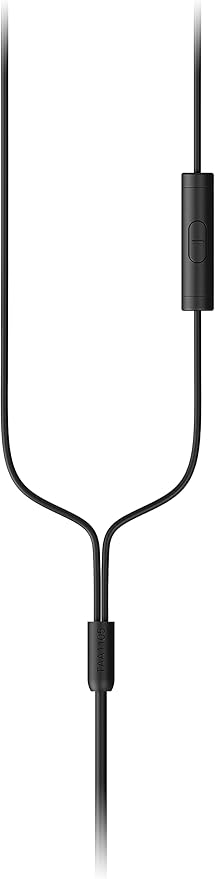 PHILIPS Over The Ear Earbuds, Flexible Wrap Around Earbuds, Around Ear Headphones with Mic Behind The Ear Headphones, Perfect for Sports, Running, Exercise, Gym (Black)