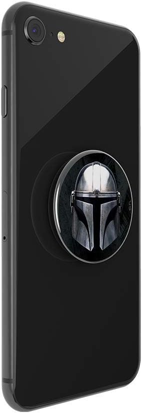 PopSockets Phone Grip with Expanding Kickstand, Adhesive Grip, StarWars - Mandalorian (Gloss)