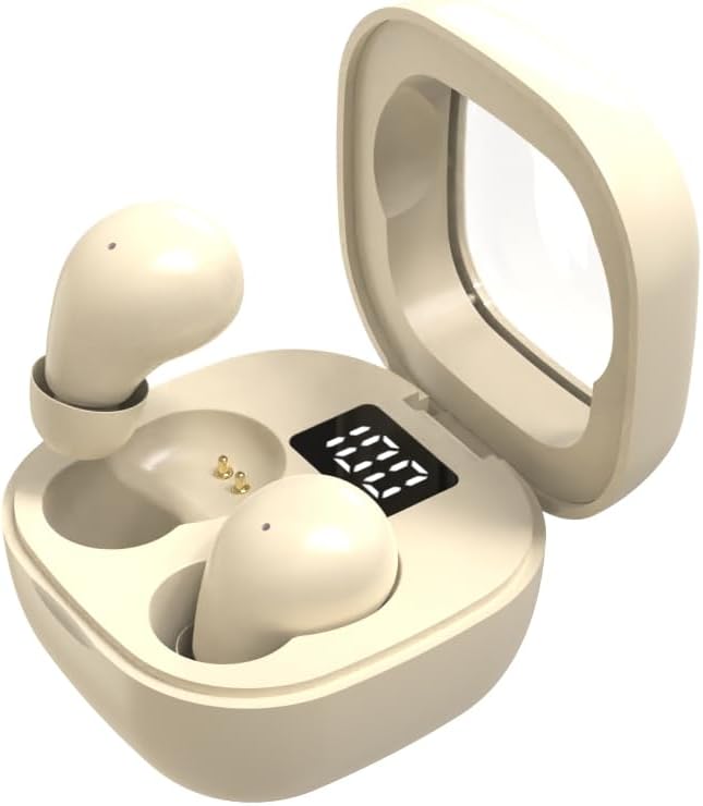 Invisible Mini Earbuds for Work and Sleep, Best for Small Ear Canals, Bluetooth 5.3, 24 Hours Battery Life