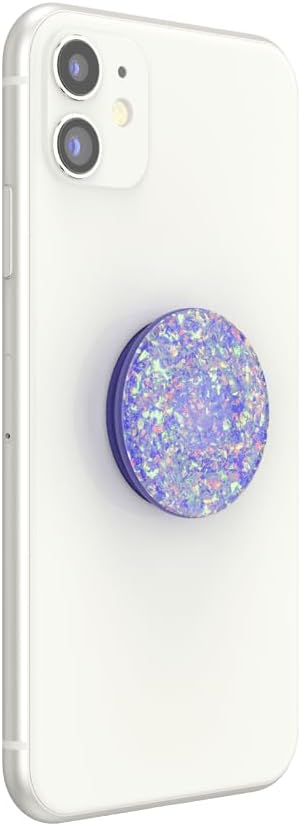 PopSockets Phone Grip with Expanding Kickstand, Adhesive Grip - Ice Purple