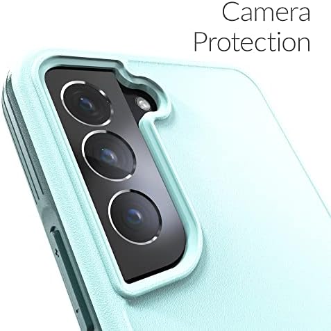 Crave Galaxy S22+ Slim Guard Case - Shockproof, Drop Protection, Aqua (6.6 inch)