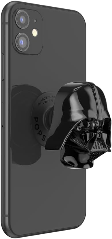 PopSockets Phone Grip with Expanding Kickstand, Adhesive Grip, Star Wars - PopOut Dimensional Darth Vader