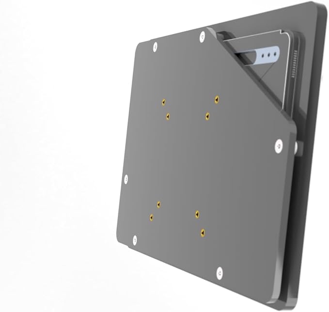 TABcare Security Anti-Theft Acrylic VESA Enclosure for Samsung Galaxy TAB S10 FE+ 13.1 with Wall Mount Kit (Black, TAB S10 FE+ 13.1)