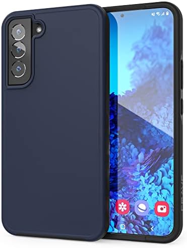 Crave Galaxy S22+ Slim Guard Case, Shockproof Navy Bumper for 6.6" Samsung S22 Plus