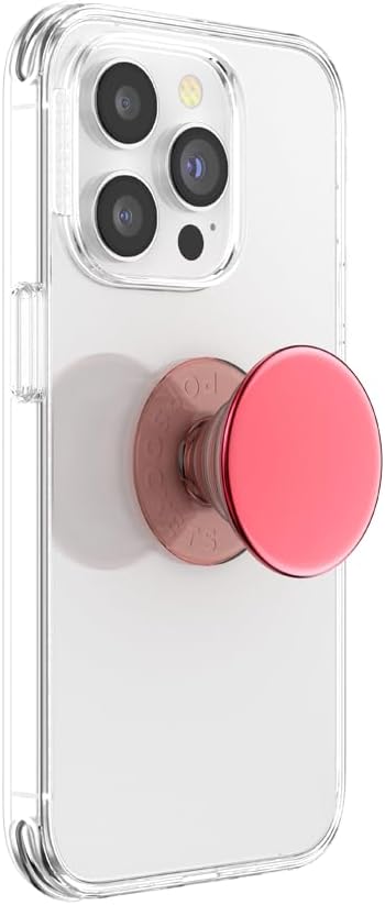 PopSockets Phone Grip with Expanding Kickstand, Adhesive Grip - Alum Rouge