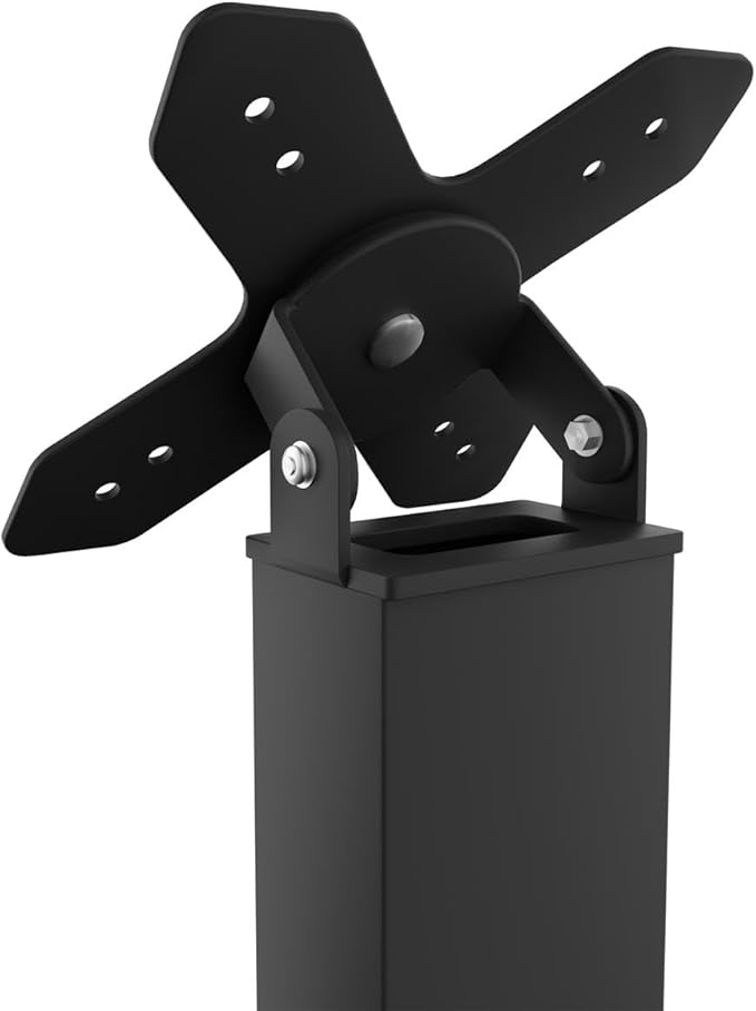 CTA Digital ADD-CHKB Premium Thin Profile Floor Stand with VESA Plate and Base (Black)