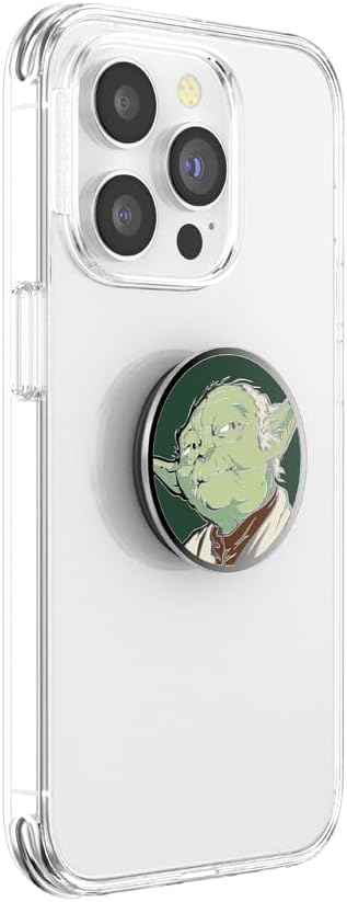 PopSockets Phone Grip with Expanding Kickstand, Adhesive Grip, Star Wars - (Enamel) - Yoda