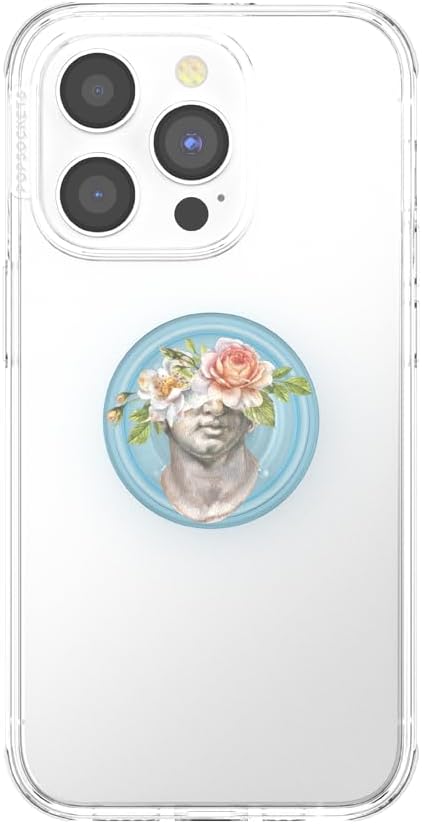 PopSockets Phone Grip with Expanding Kickstand, Adhesive Grip - Floral Bust