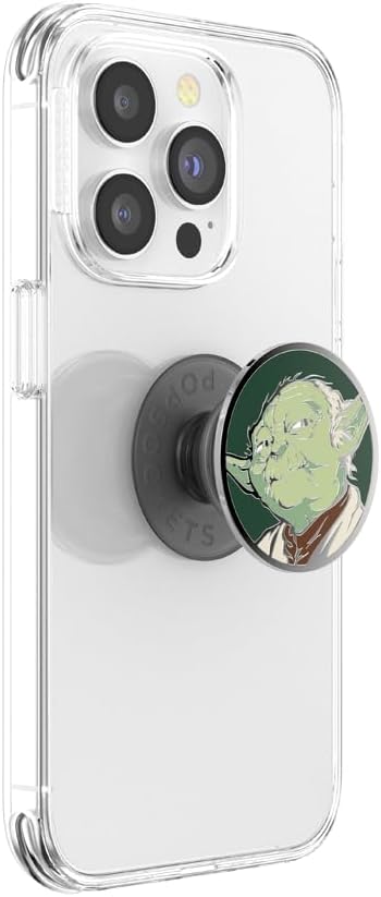 PopSockets Phone Grip with Expanding Kickstand, Adhesive Grip, Star Wars - (Enamel) - Yoda