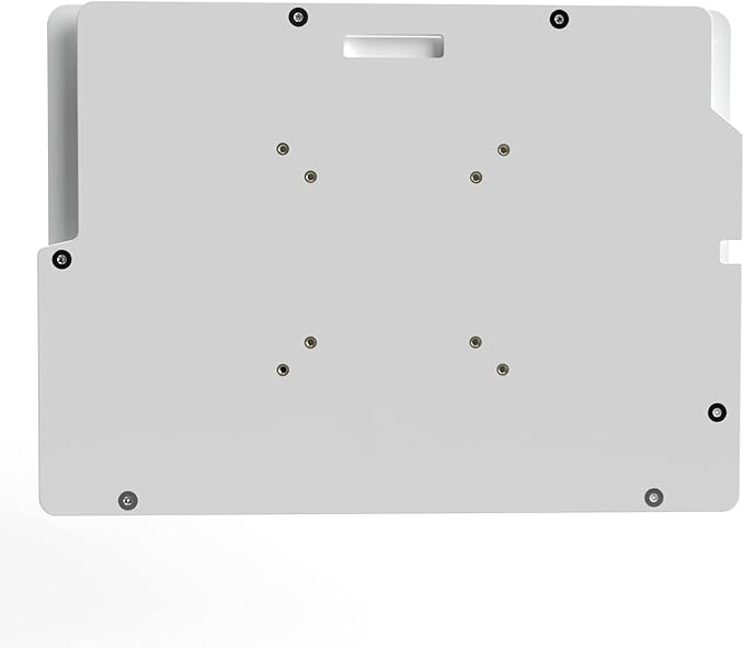 TABcare Anti-Theft Security Acrylic VESA Case for Microsoft Surface Pro X Tablet with Free Wall Mount (Surface Pro X, White)