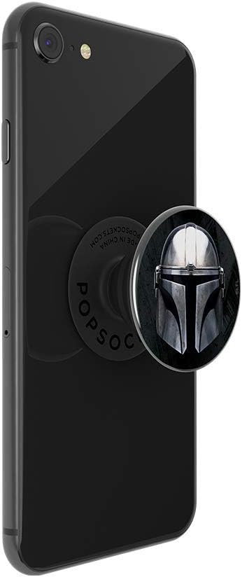 PopSockets Phone Grip with Expanding Kickstand, Adhesive Grip, StarWars - Mandalorian (Gloss)