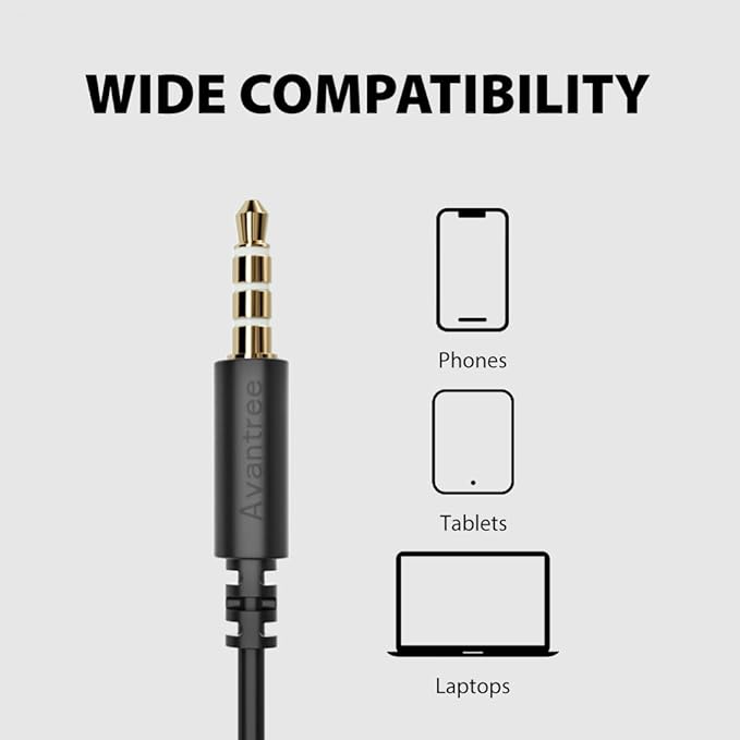 Avantree 2-Pack Wired Sleep Earbuds with Noise Blocking and Comfort for Side Sleepers – Ideal for ASMR and Sleep Music Lullaby E20