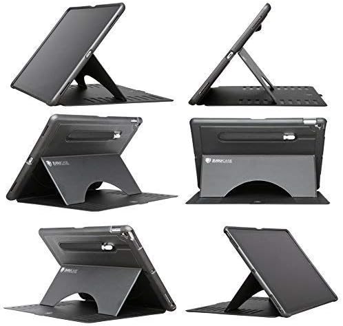 ZUGU CASE 2017/2015 iPad Pro 12.9 inch (Old Model) 1st & 2nd Gen Case Prodigy X, Very Protective But Thin, Convenient Magnetic Stand, Sleep/Wake Cover for Men & Women, Black