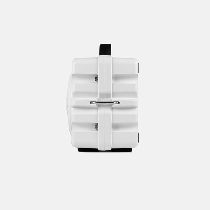 Turtlebox Original Gen 3: Portable Outdoor Bluetooth Speaker – Ultra-Loud (120dB), Waterproof (IP67), Rugged, Impact-Resistant, 3-Day Battery | Party Mode: Unlimited Pairing Stereo, White/Blaze Orange