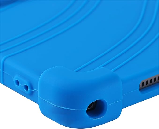 Case for Lenovo Tab M11 (2023) TB-330FU, Kids Friendly Soft Silicone Adjustable Stand Cover for Lenovo Xiaoxin Pad 2024 11inch TB-331FC Tablet Case (Black)