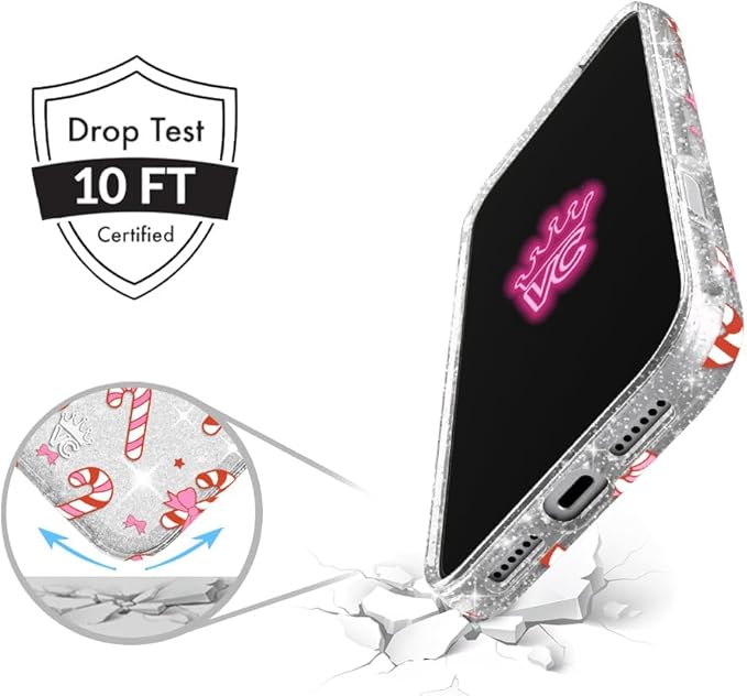 VELVET CAVIAR Case for iPhone 17 Pro | Compatible with MagSafe | 10ft Drop Tested | Protective Designer Cases | Peppermint Princess