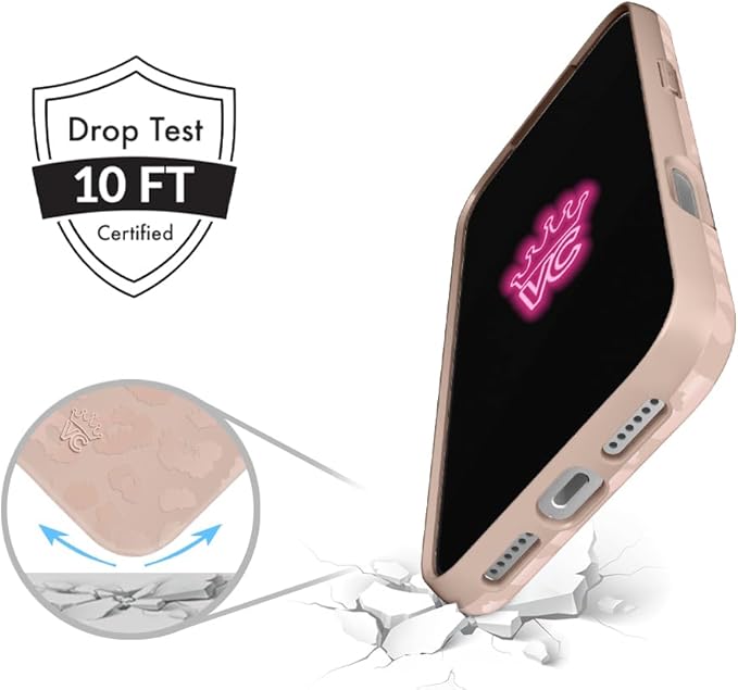 VELVET CAVIAR Case for iPhone 17 Air | Compatible with MagSafe | 10ft Drop Tested | Protective Designer Cases | Nude Leopard