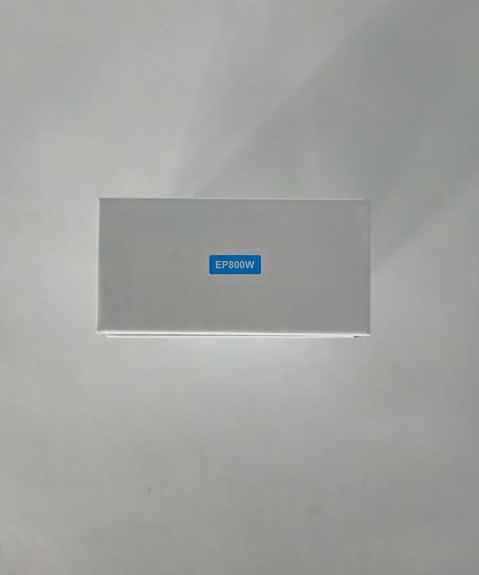 August True Wireless Earbuds EP800 - Bluetooth 5.0 Headphones with Wireless Charging Case IPX6 Waterproof / 25H Playback/Built-in Microphone/DSP Noise Reduction/Stereo Sound Earphones White