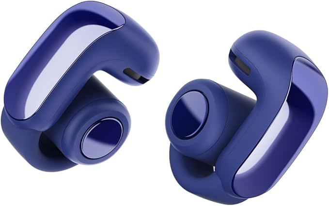 Bose Ultra Open Bluetooth Earbuds, True Wireless Earbuds with OpenAudio for Awareness, Clip On Design for Comfort, Immersive Audio, Up to 48 Hrs of Playtime, Midnight Violet - Limited Edition Color