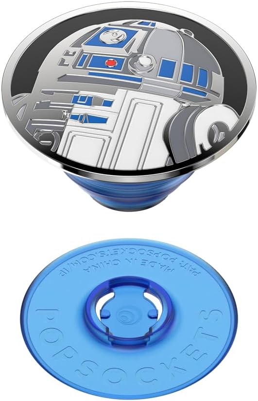 PopSockets Phone Grip with Expanding Kickstand, Adhesive Grip, Star Wars, Enamel - R2D2