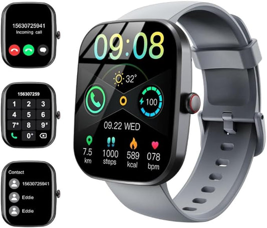 Smart Watch for Men Women (Answer/Make Call), New HD Smartwatch Fitness Activity Tracker, 30 Day Standby Time and Compatibility