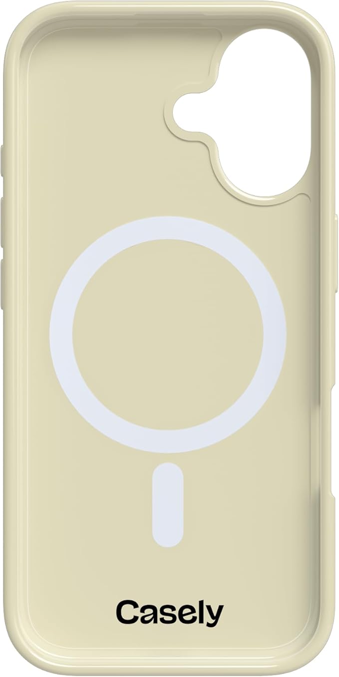 Casely iPhone 17 Case | Fit Check | Neutral Checkerboard | Compatible with MagSafe | Classic Ultra Slim Design