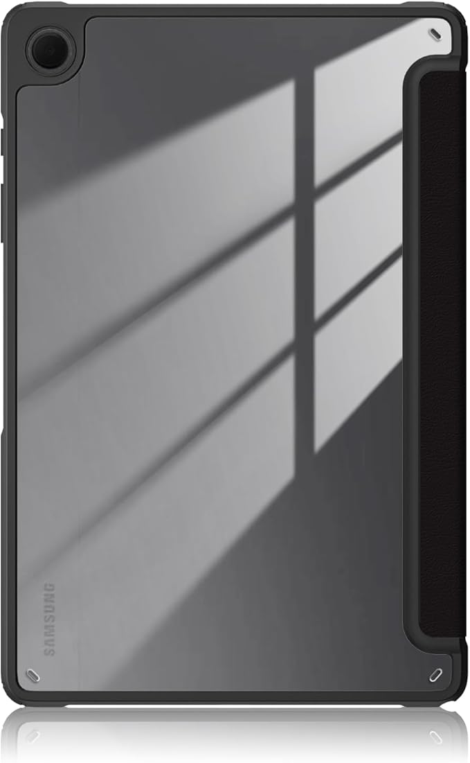 Case for Galaxy Tab A9+/A9 Plus 11 inch 2024,Shockproof Cover with Clear Transparent Back Shell Case for (SM-X210/X215/X216) Auto Wake/Sleep Function,D't Touch