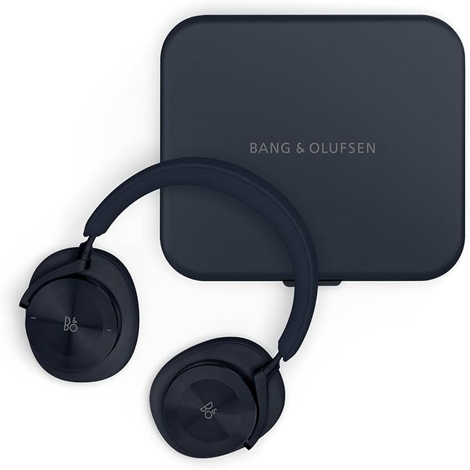 Bang & Olufsen Beoplay H95 Premium Comfortable Wireless Active Noise Cancelling (ANC) Over-Ear Headphones with Protective Carrying Case, Navy