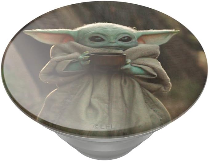 PopSockets Phone Grip with Expanding Kickstand, Adhesive Grip, Star Wars - The Child Cup
