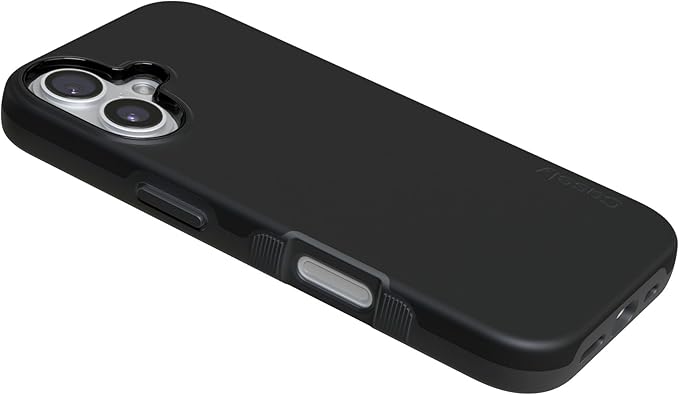 Casely iPhone 17 Case | Black on Black | Compatible with MagSafe | Bold Protective Design