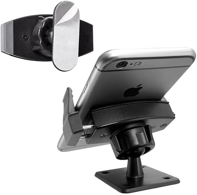 iBOLT miniPro AMPS Universal Car Mount for Smartphones and Devices - Comes with Multiple mounting Options