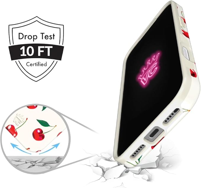 VELVET CAVIAR Case for iPhone 17 | Compatible with MagSafe | 10ft Drop Tested | Protective Designer Cases | Mon Cheri Cherry