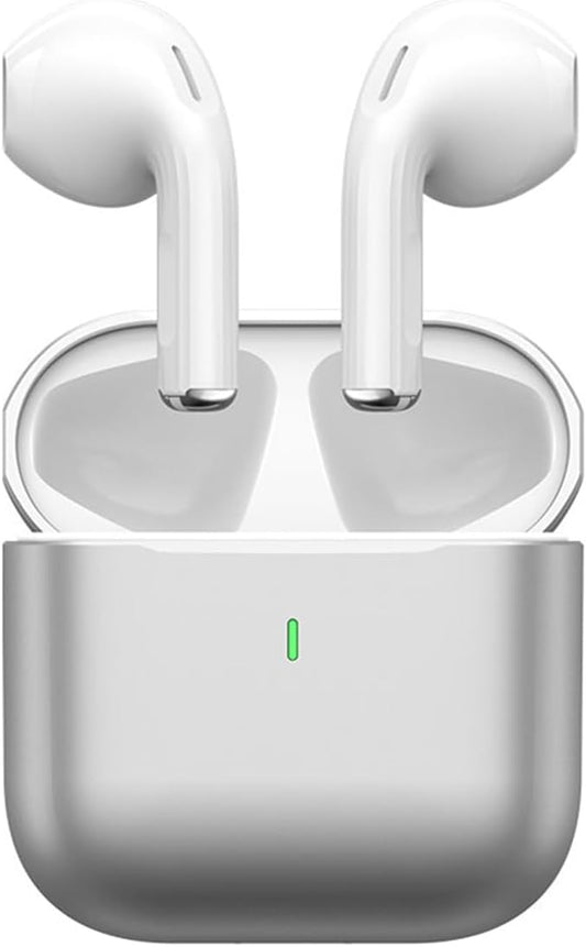 5.4 Wireless Earbuds Bluetooth Headphones, Dul-Channel with USB-C Charging Case HiFi Stereo, Sound in-Ear Earphones, Touch Control Ear Auto Pairing Headset for Apple AirPods