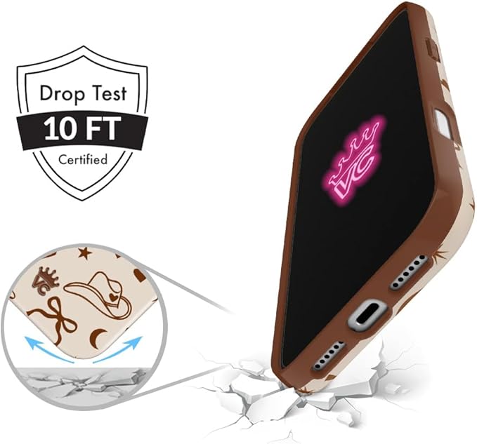 VELVET CAVIAR Case for iPhone 17 Air | Compatible with MagSafe | 10ft Drop Tested | Protective Designer Cases | Western Rodeo Drive