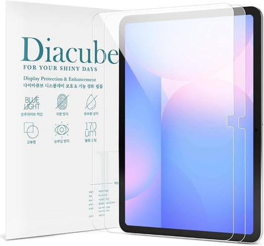 2 Pack Screen Protector for Samsung Galaxy Tab S11 Ultra 14.6 inch, 8H Glass Coated PET Hybrid Film [Unbreakable] HD Clear, Scratch Resistant, S Pen Compatible, Case Friendly, Easy Installation